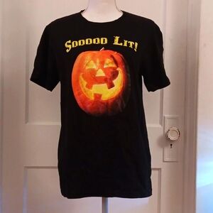 So lit halloween tee shirt